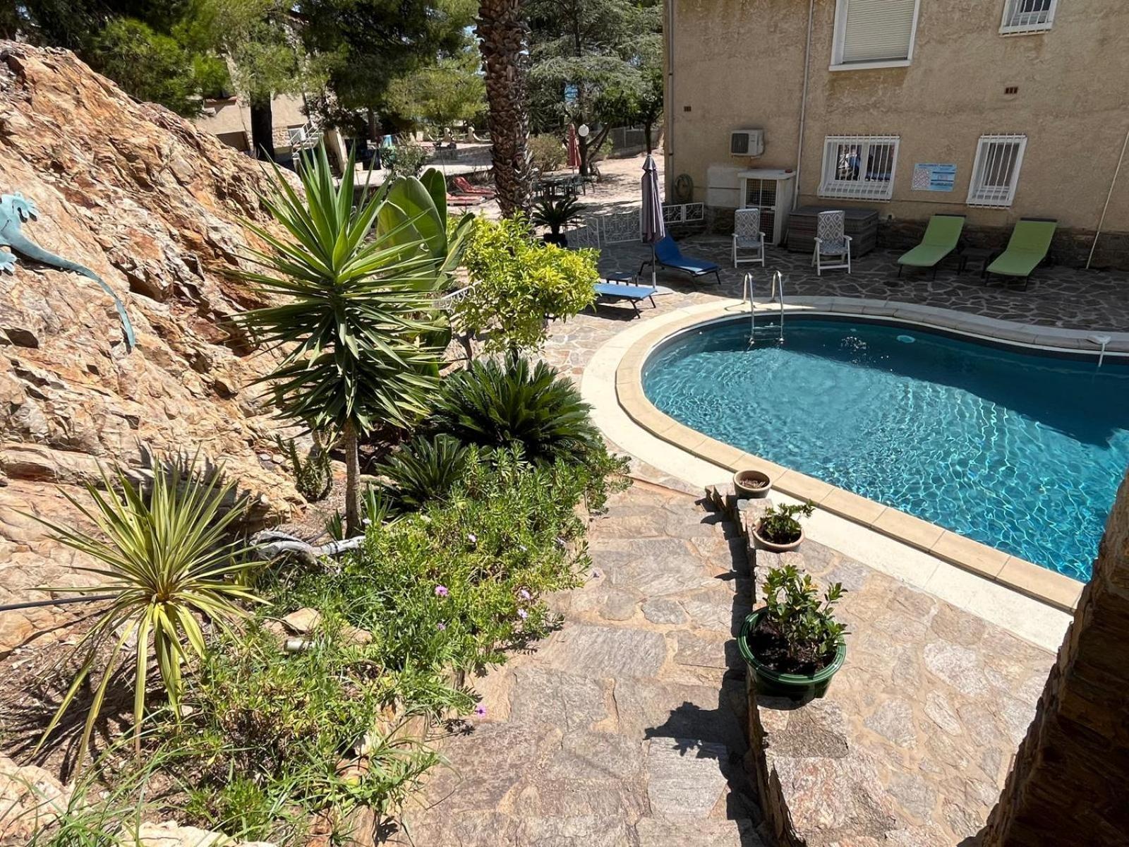 Meuble Tourisme 4*, Les Pieds Dans L'Eau, Villa Las Palmeras 라론드레모레 외부 사진